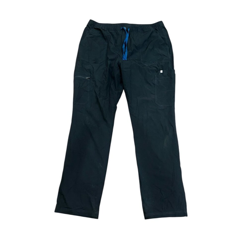 FIGS Cairo Cargo Pants 2XL Tall Black Medical Healthcare Nurse Hospital